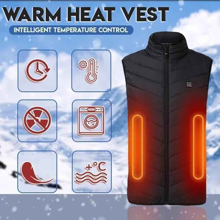 Heated Body Warmer | Adjustable Temperature with Sleek Design 2
