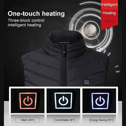Heated Body Warmer | Adjustable Temperature with Sleek Design 4