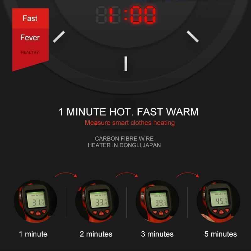 Heated Body Warmer | Adjustable Temperature with Sleek Design 6