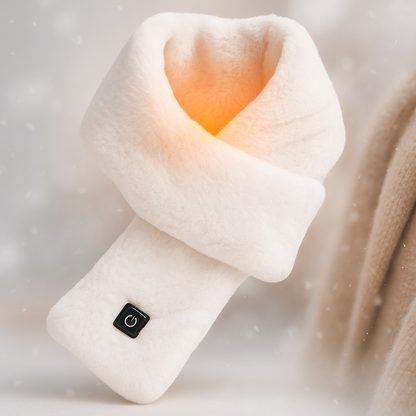 Heated Fleece Scarf | USB-Powered Warmth with Adjustable Heat Levels 5