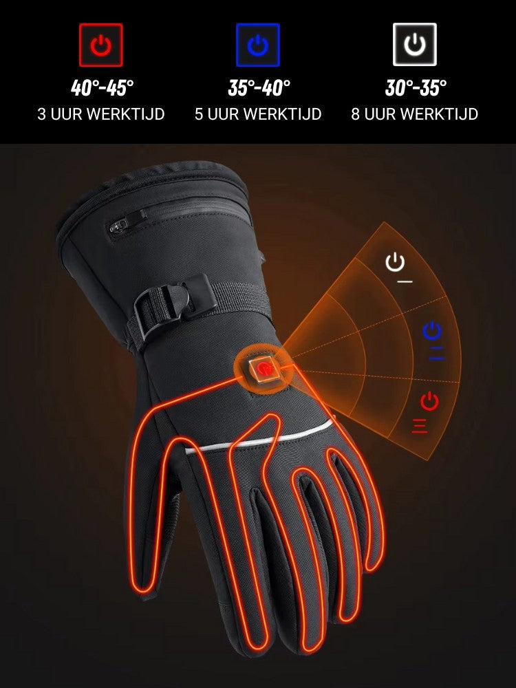Heated Ski Gloves | Rechargeable with Even Heat Distribution 6