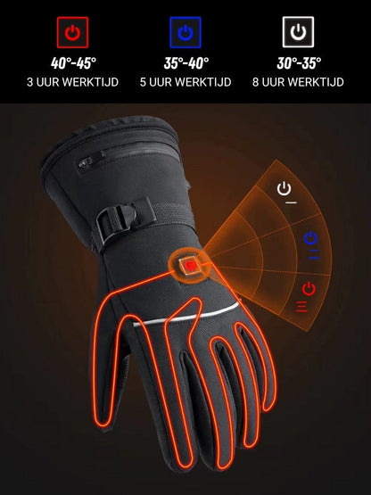 Heated Ski Gloves | Rechargeable with Even Heat Distribution 6