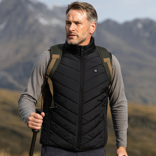 Heated Vest for Men | Lightweight USB Rechargeable Thermal Wear with 3 Adjustable Heating Levels 0