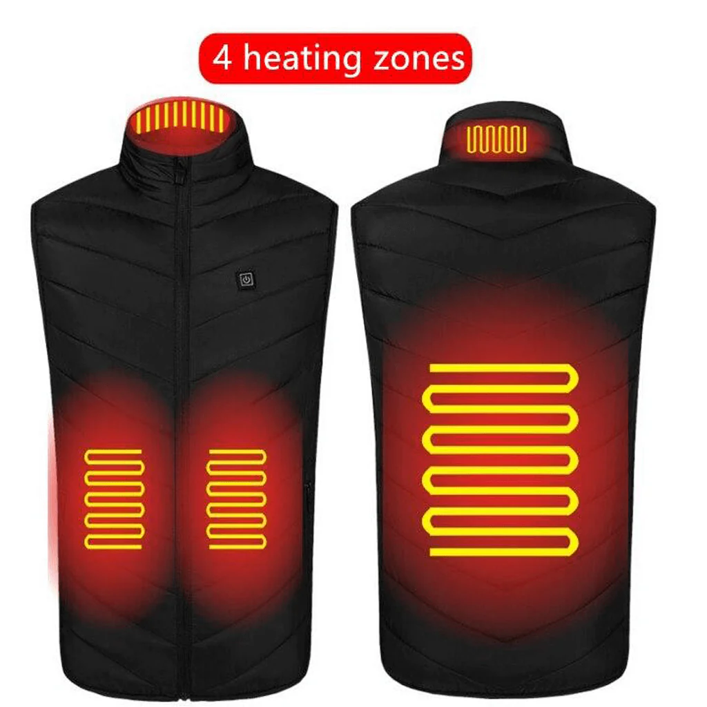 Heated Women's Vest | Dual-Control with 9 Adjustable Heating Zones 4