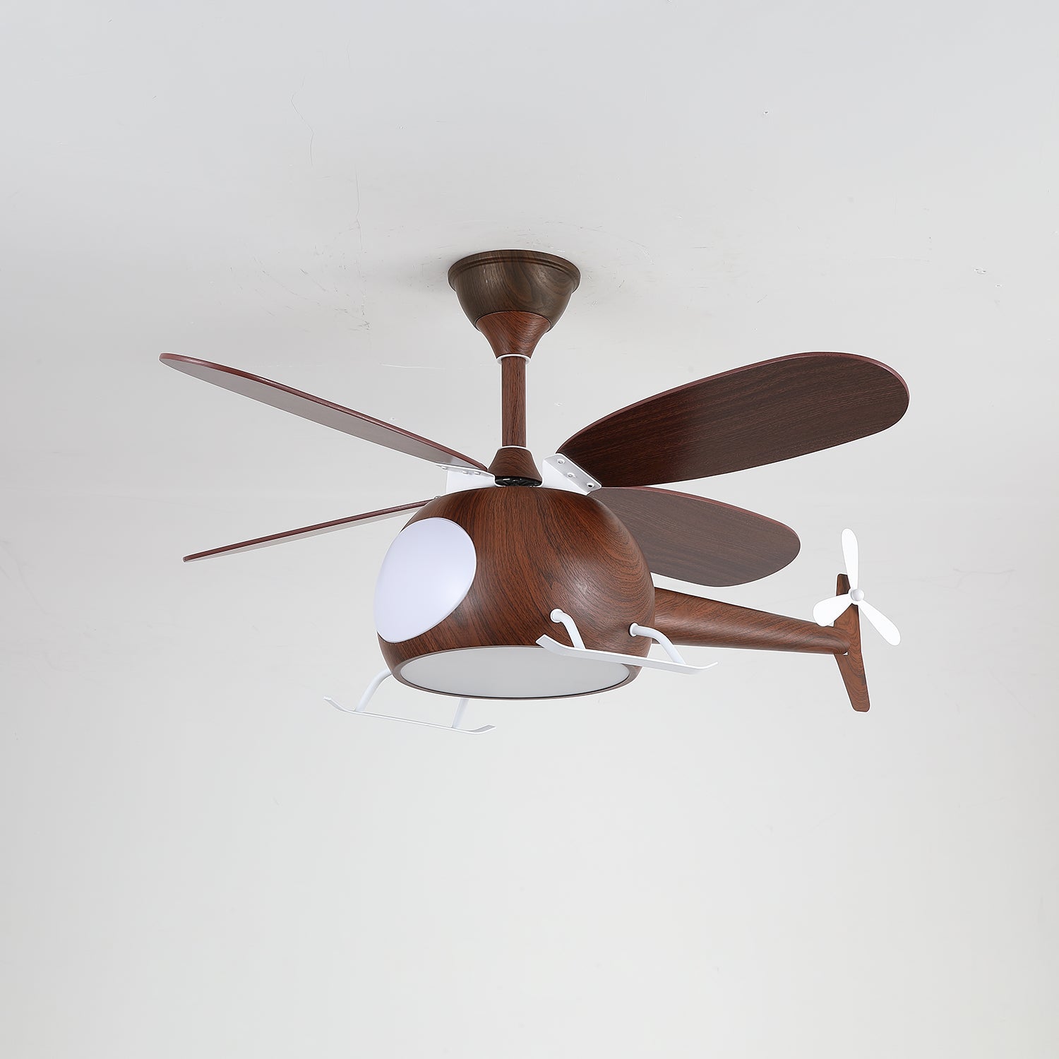 Heli Breeze | Kids Ceiling Fan with Lights, Whimsical Helicopter Design 0
