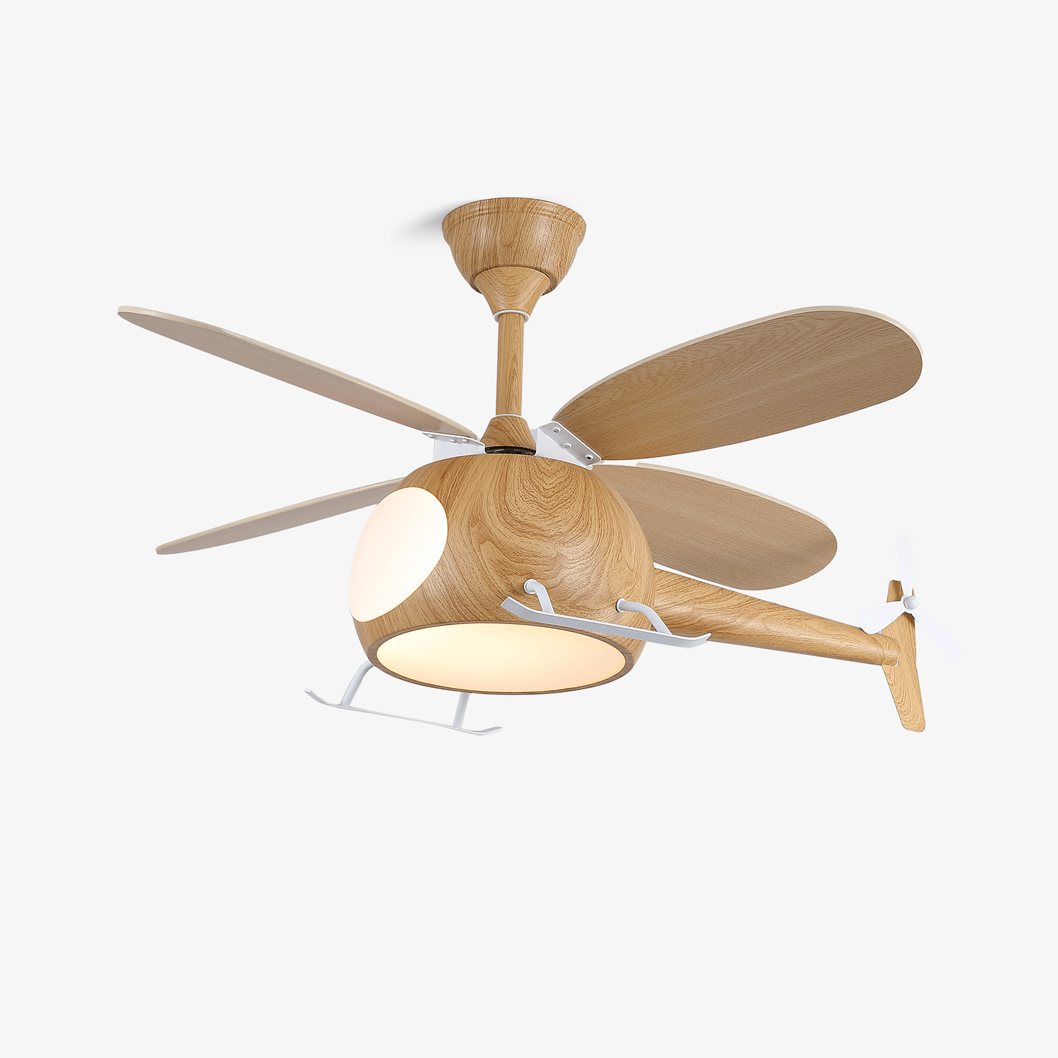 Heli Breeze | Kids Ceiling Fan with Lights, Whimsical Helicopter Design 1