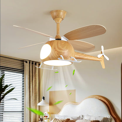 Heli Breeze | Kids Ceiling Fan with Lights, Whimsical Helicopter Design 4