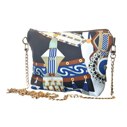 Haute Parure Vintage Scarf Crossbody Bag