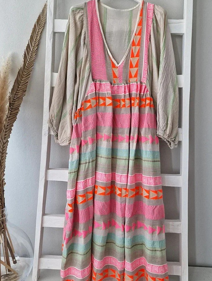Hermine Casual Dress | Lightweight Polyester with Relaxed Fit & Vibrant Color 5