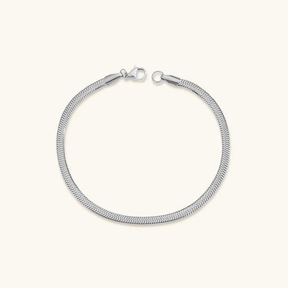 Herringbone Bracelet | Durable Gold-Plated Stainless Steel Design 10