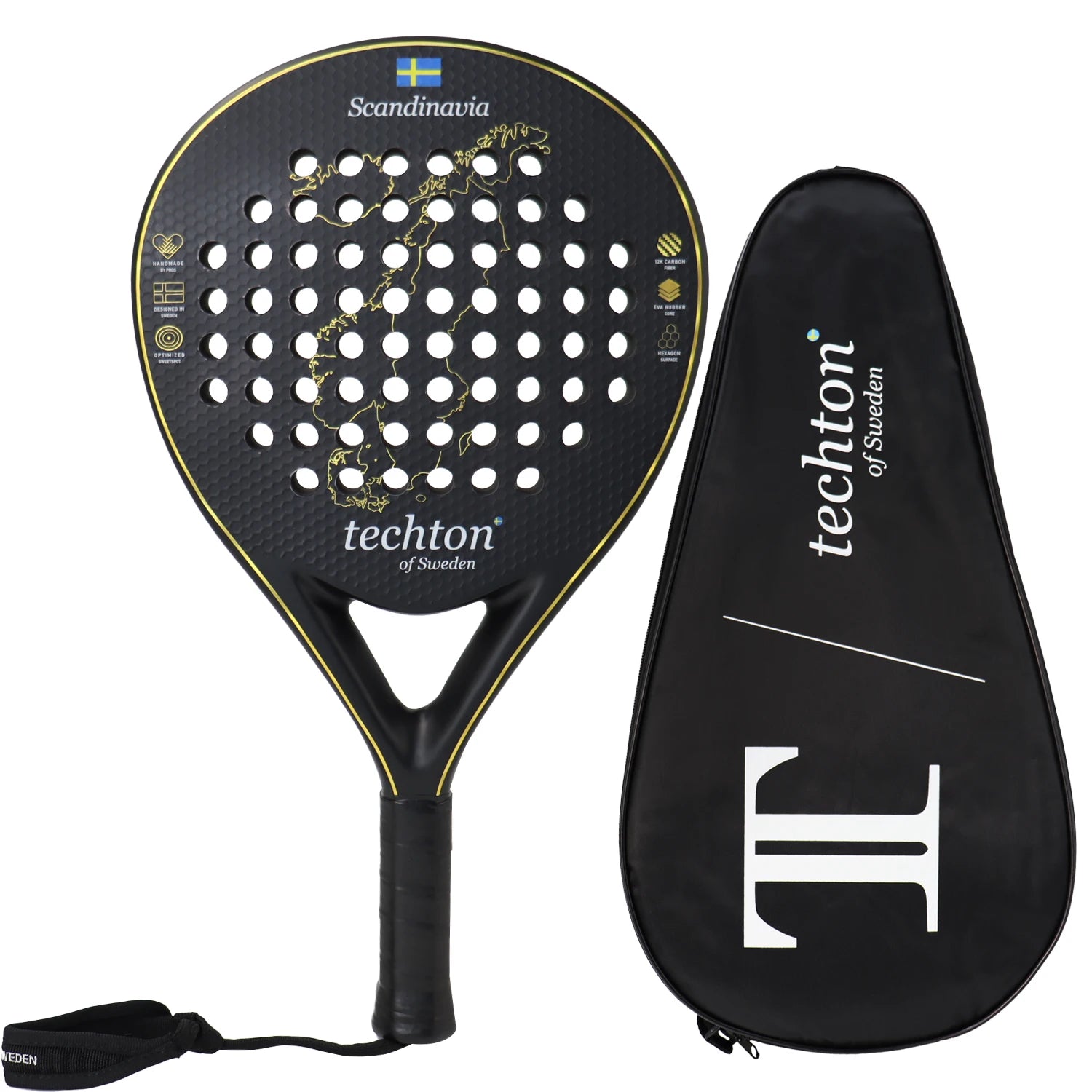 High-Performance Carbon Fiber Padel Racket | Best Padel Tennis Racket with Accessories 10