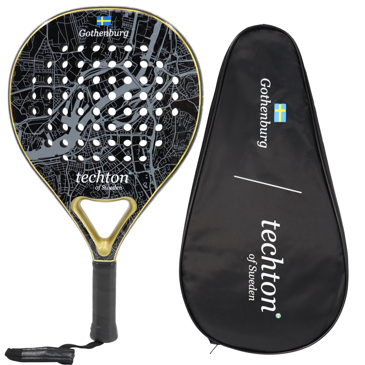 High-Performance Carbon Fiber Padel Racket | Best Padel Tennis Racket with Accessories 9