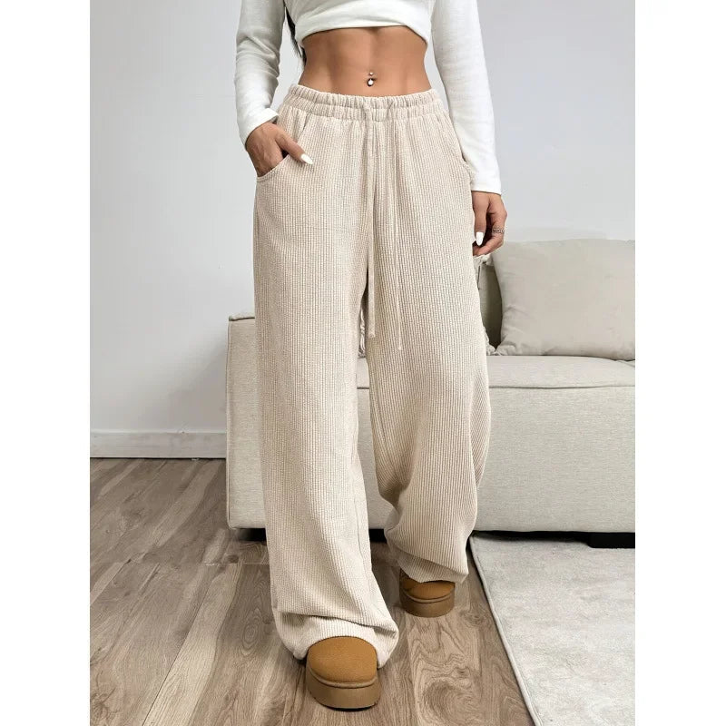 High-Waisted Corduroy Trousers | Relaxed Fit for Versatile Style 2