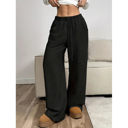 High-Waisted Corduroy Trousers | Relaxed Fit for Versatile Style 3