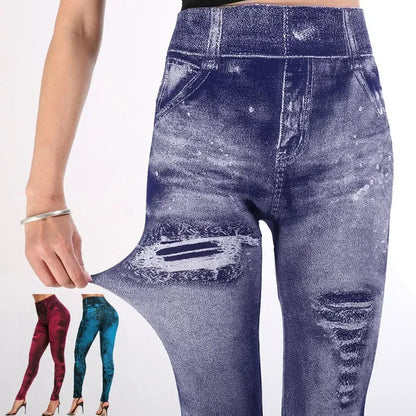 High-Waisted Jeggings | Stylish Comfort with Versatile Fit 8