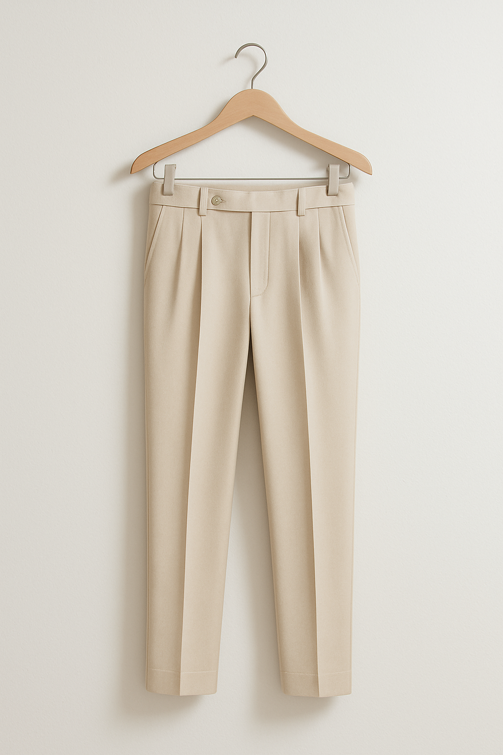 High-Waisted Pleated Trousers | Elegant Design with Tailored Fit 3
