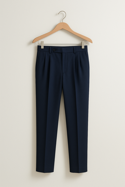 High-Waisted Pleated Trousers | Elegant Design with Tailored Fit 5