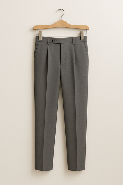 High-Waisted Pleated Trousers | Elegant Design with Tailored Fit 7