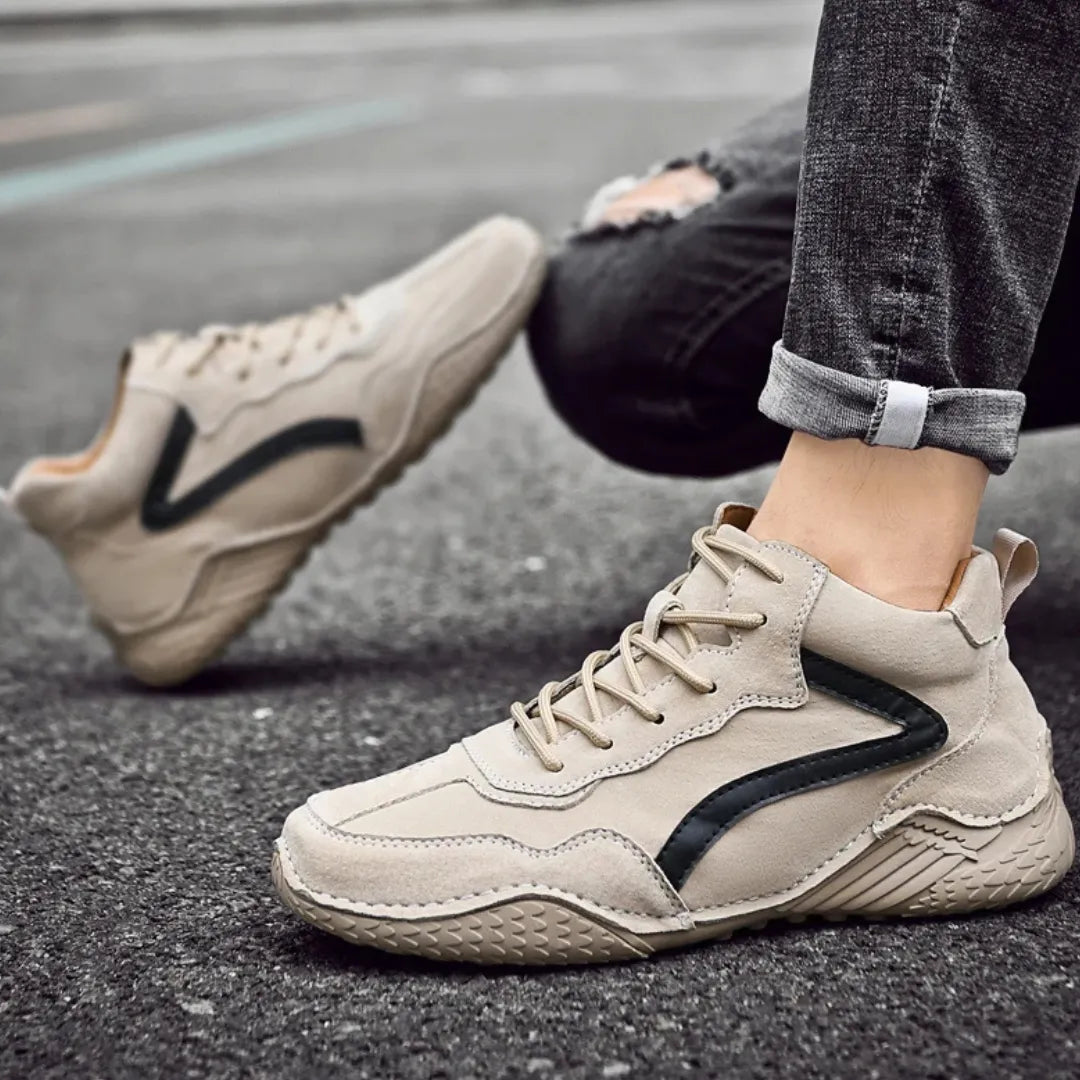 High Top Sneakers | Comfortable Leather Design with Warm Lining 5