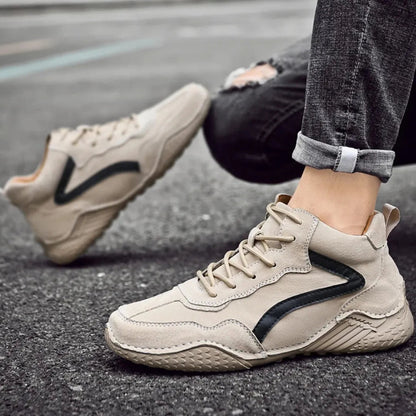 High Top Sneakers | Comfortable Leather Design with Warm Lining 5