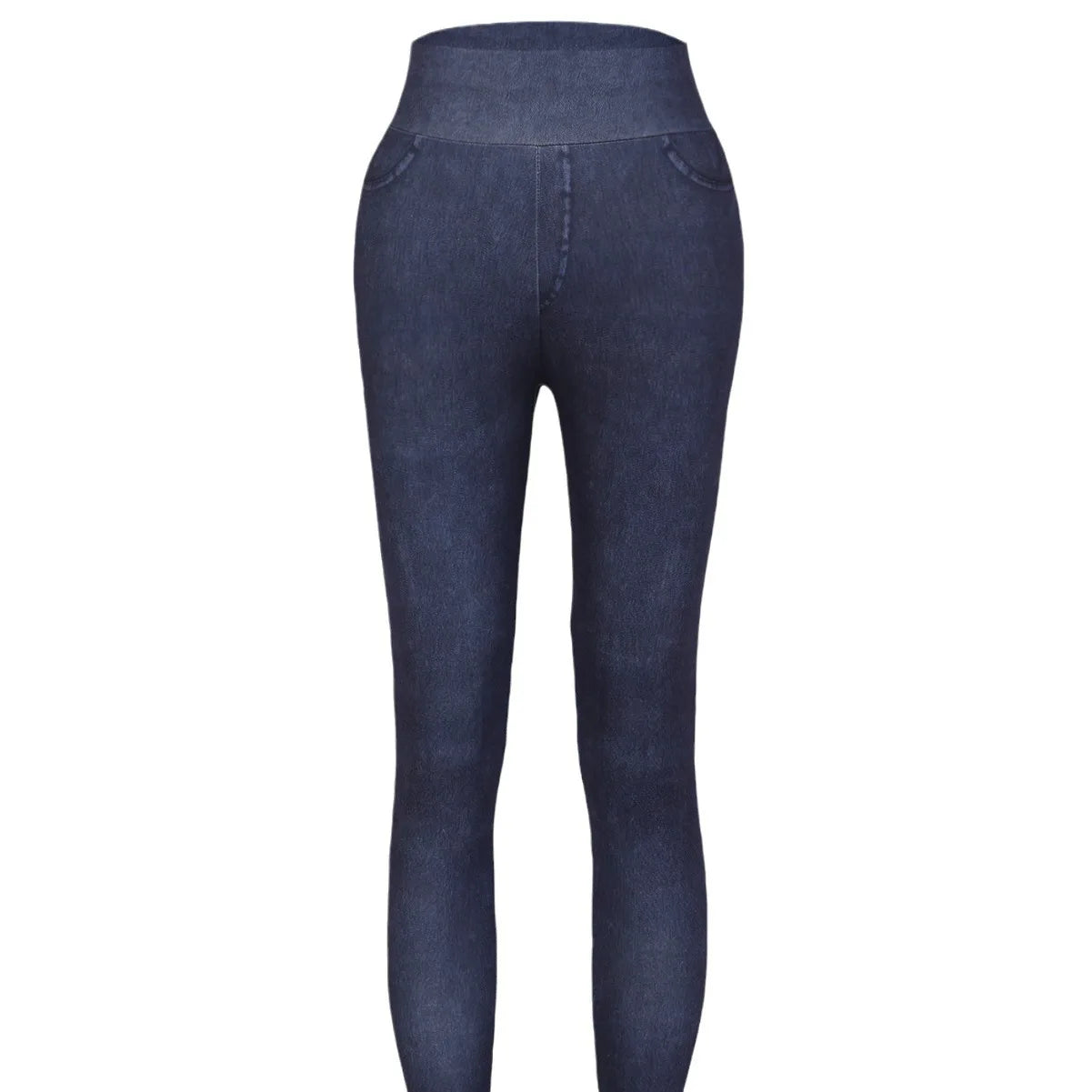 High Waist Slim Fit Jeggings | Versatile Denim Blend for Women 0