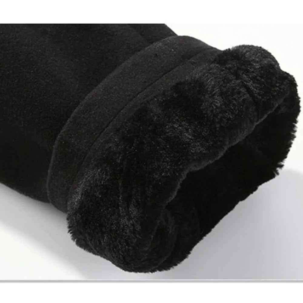 Hooded Trench Coat | Premium Wool Blend with Faux Fur Lining 5