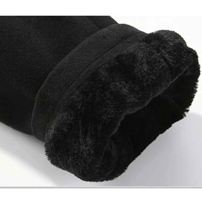 Hooded Trench Coat | Premium Wool Blend with Faux Fur Lining 5