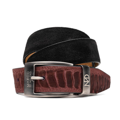 Hugo Belt Wine / Black