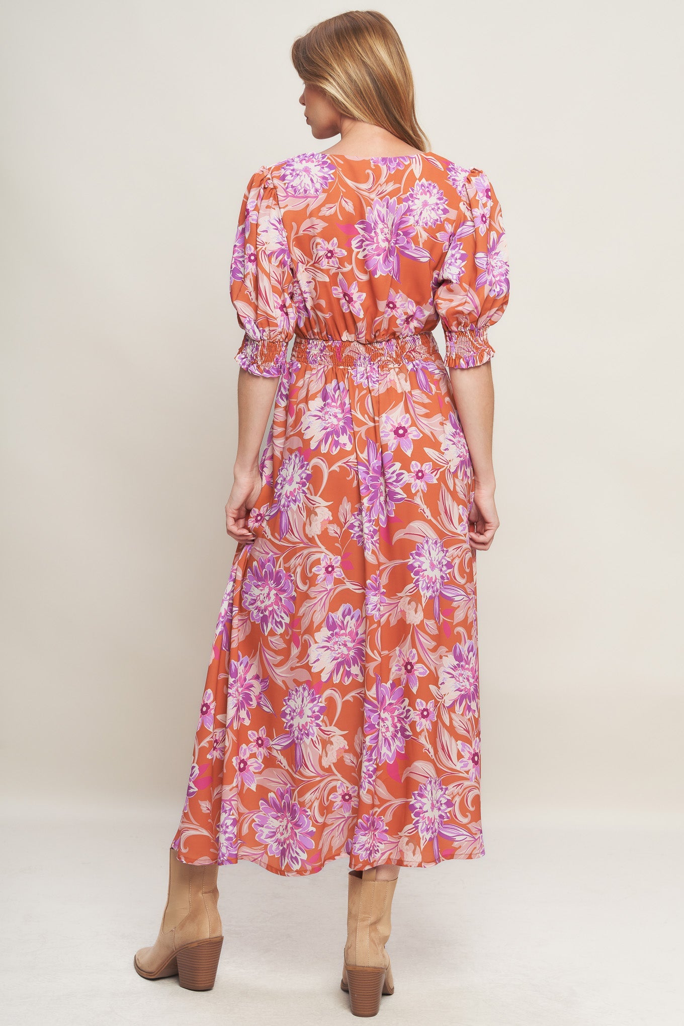 Vestito midi intrecciato MEADOW SERENADE