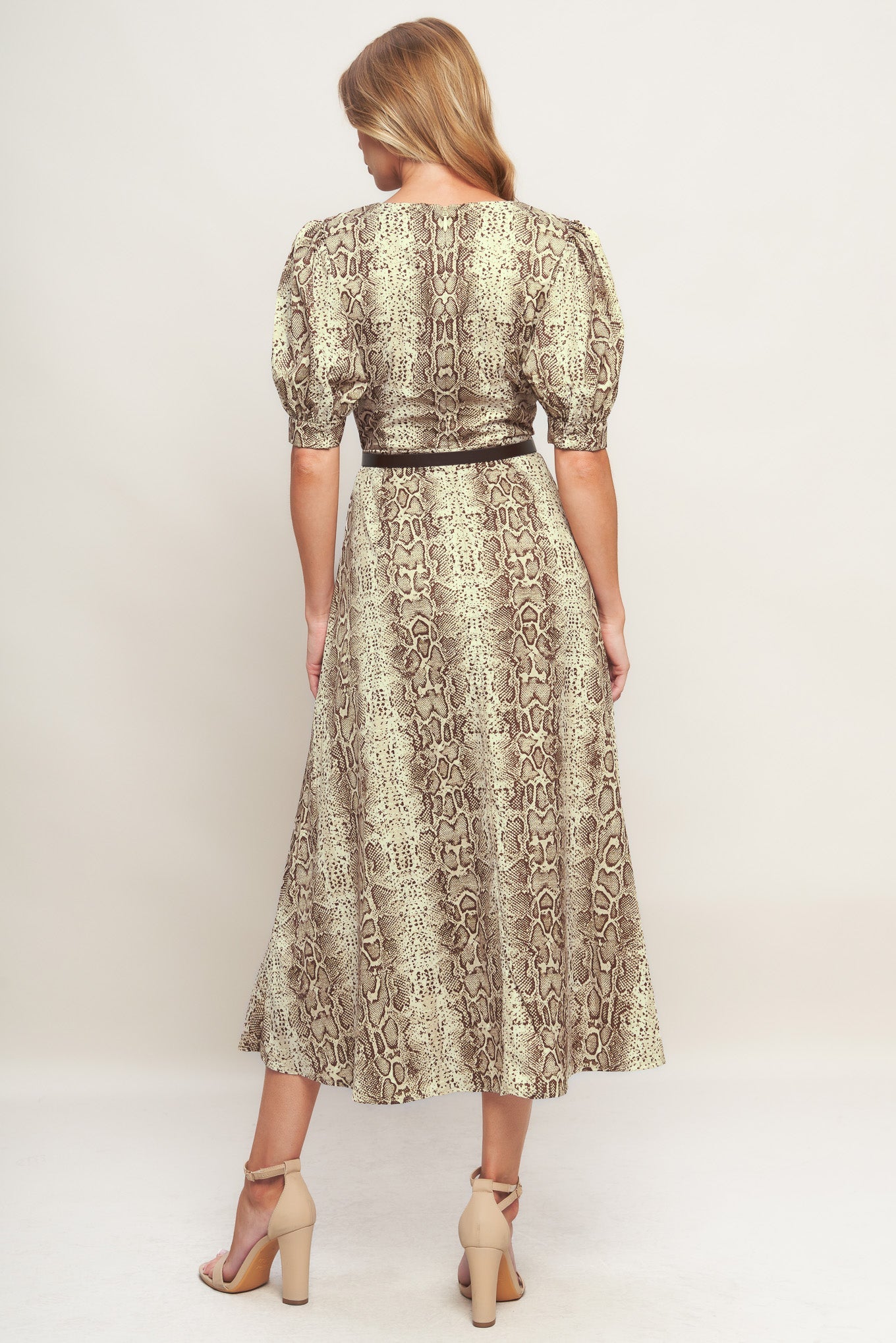Vestito midi intrecciato PRIMAL GRACE