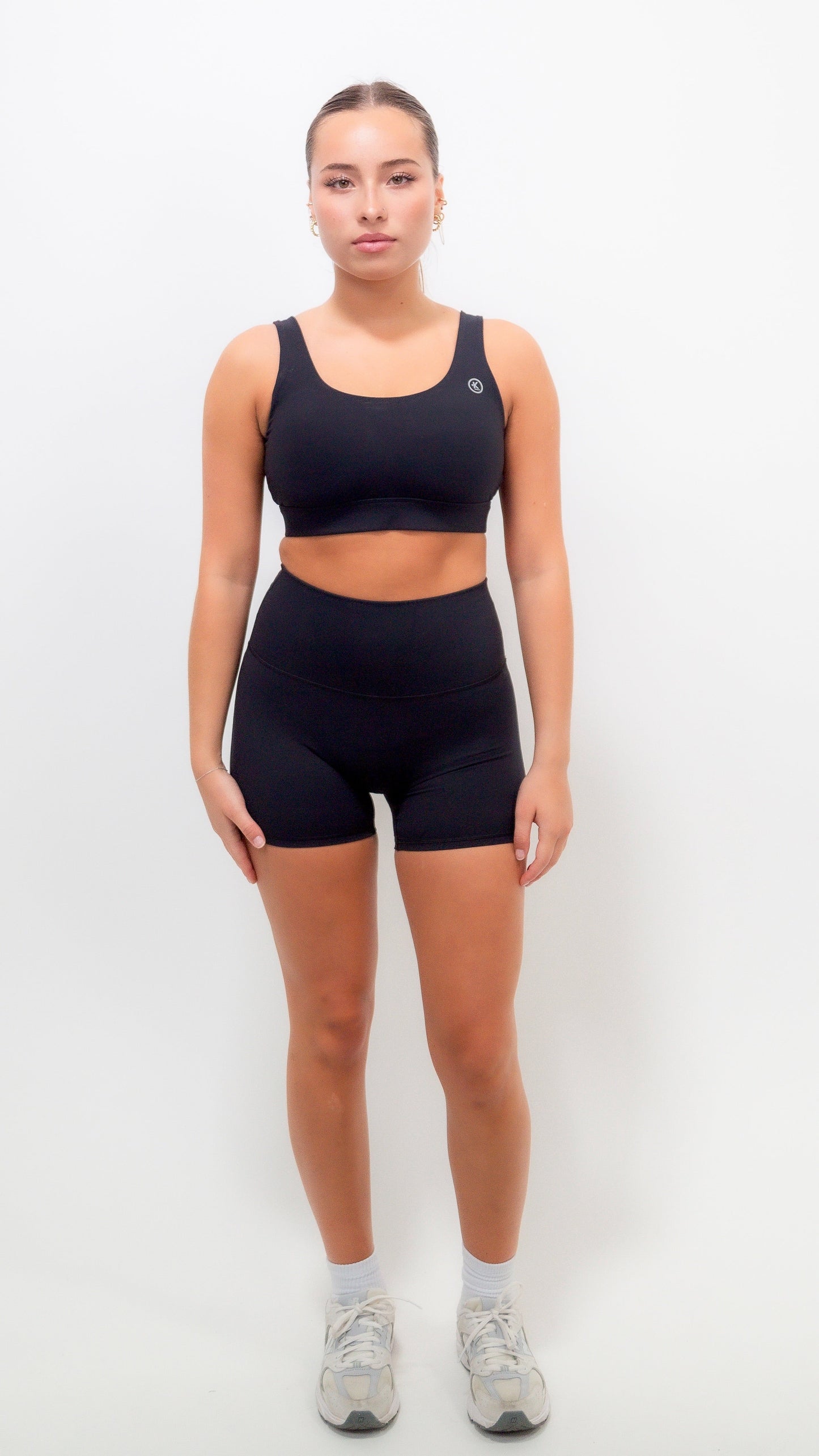 I Am Beautifully Radiant Quick-Dry Butter Black Short