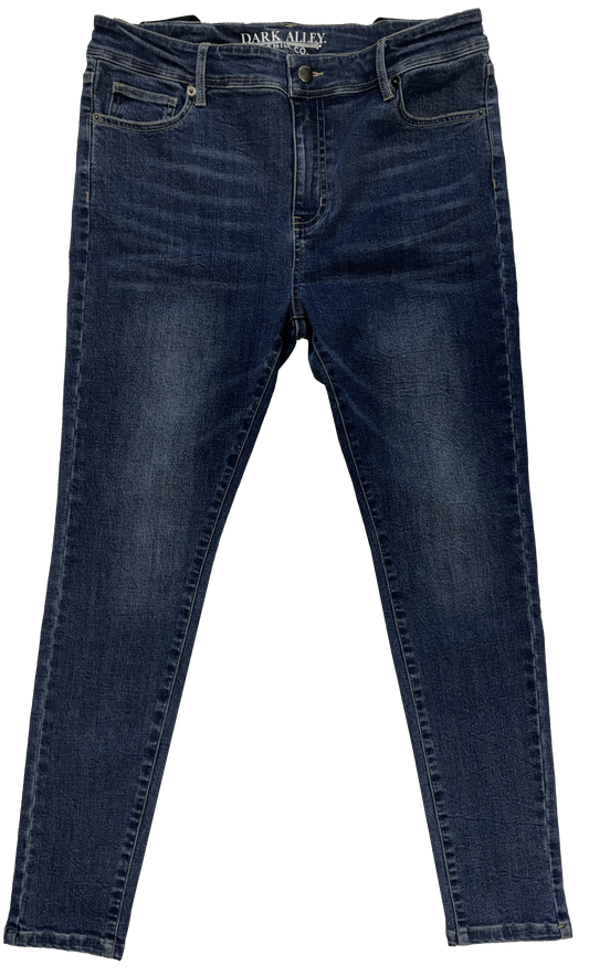 Dark Alley CCW Slimmiga Mörka Jeans