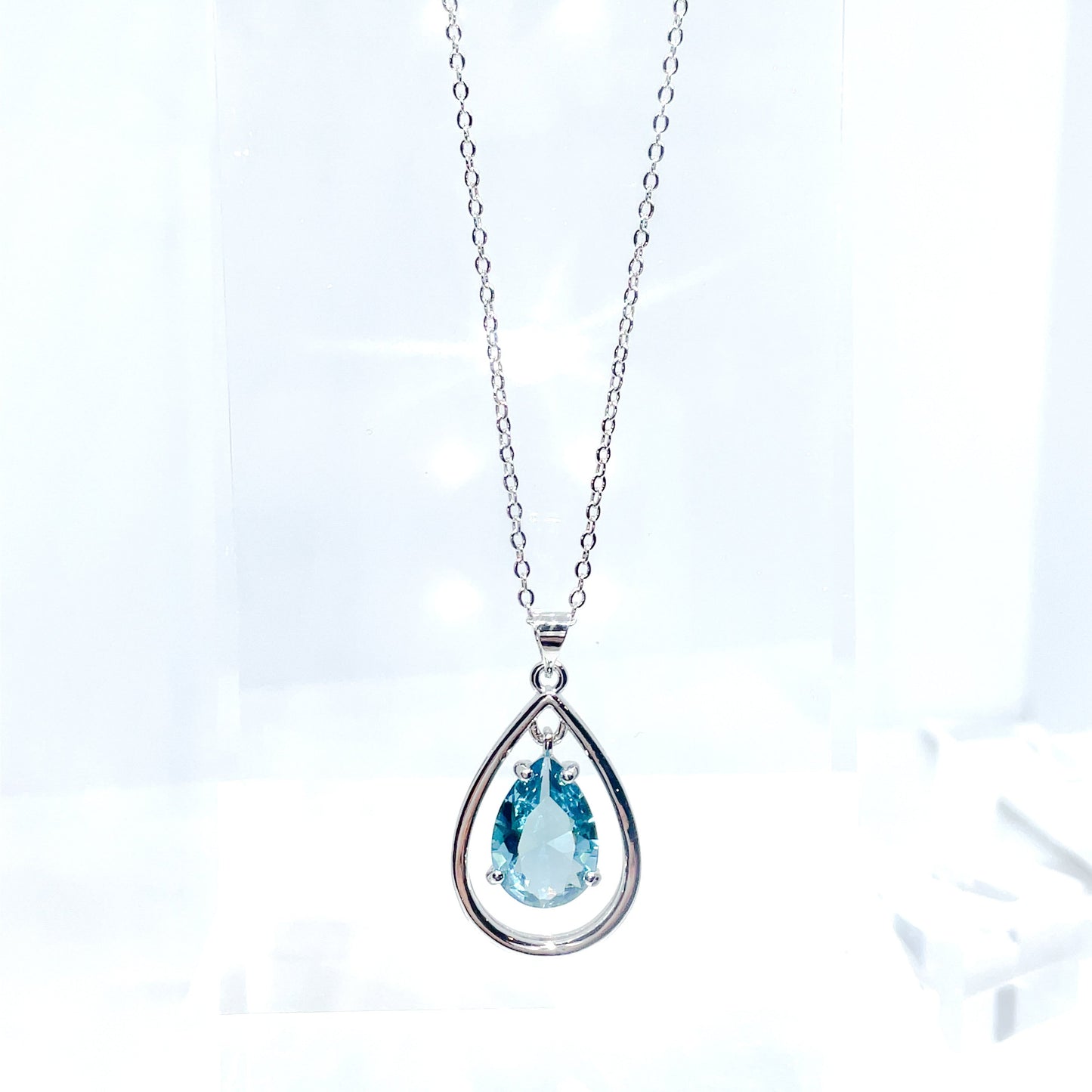 Princess Aqua Necklace