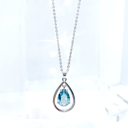 Princess Aqua Necklace