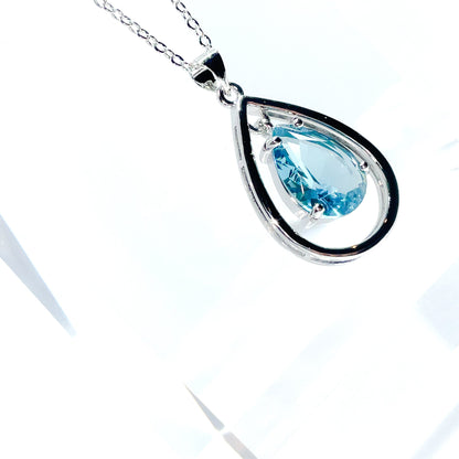 Princess Aqua Necklace