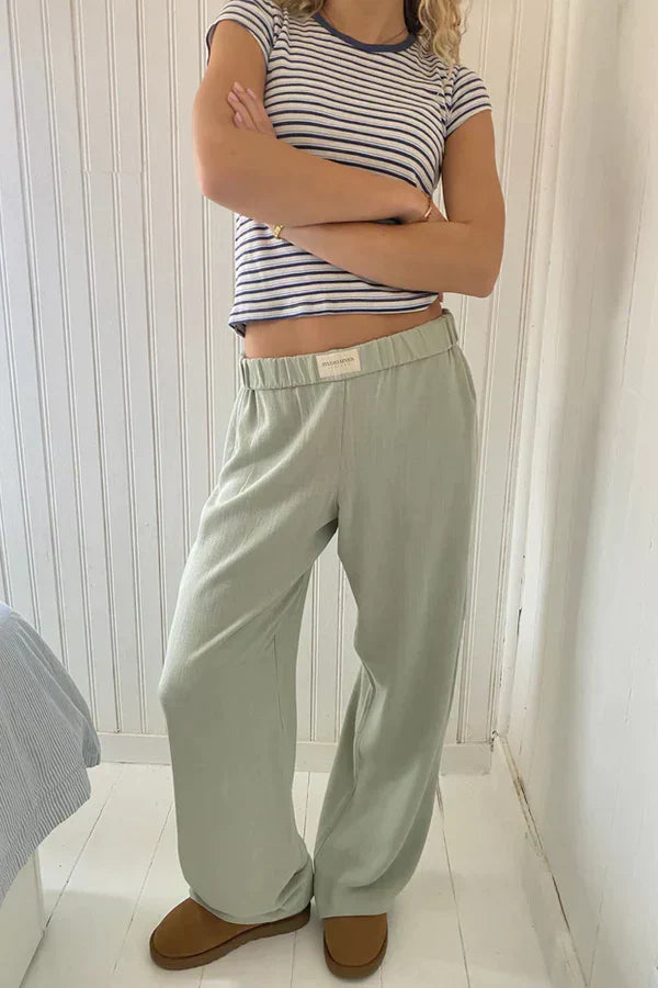 Comfortabele Veelzijdige Katoenen Broek
