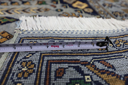 Hand-Knotted Afghani Zerkhaki Wool Rug – 3’4″  x  4’11″