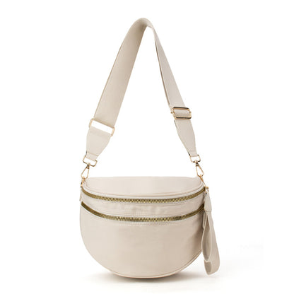 La Borsa a Tracolla Solida Avril | Crossbody Sling Bag