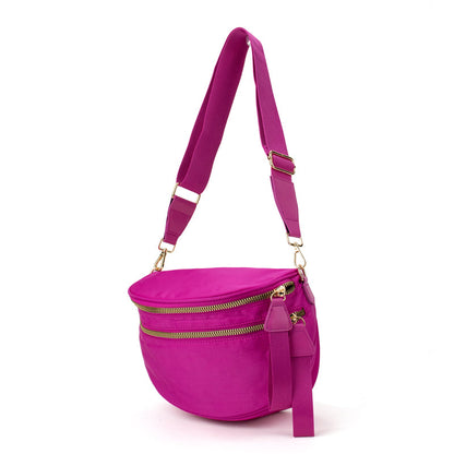 La Borsa a Tracolla Solida Avril | Crossbody Sling Bag