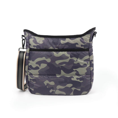 Carina Puffer Crossbody - Kamouflage