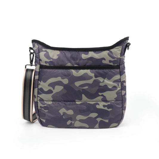 Carina Puffer Crossbody - Kamouflage