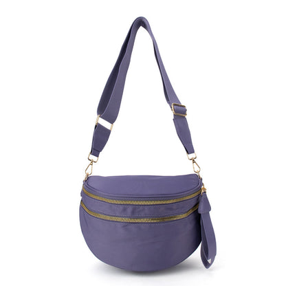 La Borsa a Tracolla Solida Avril | Crossbody Sling Bag