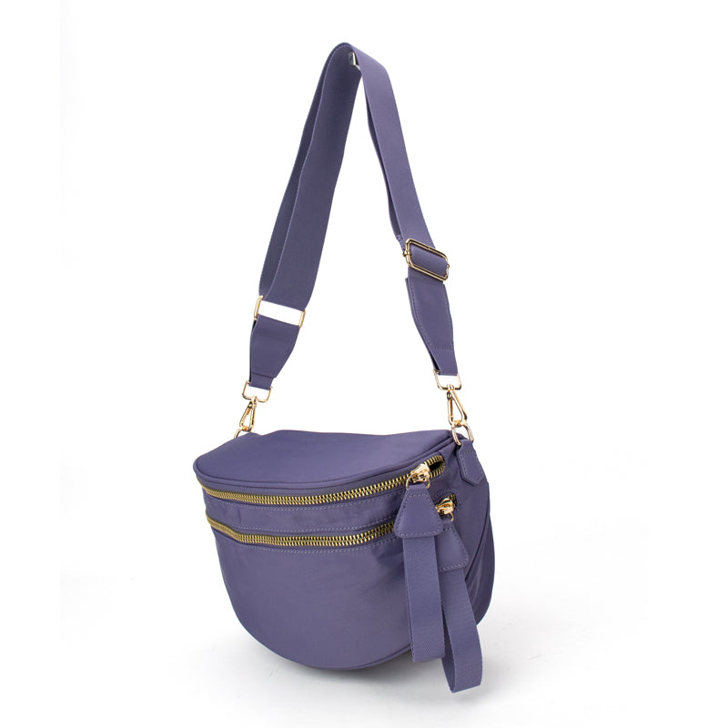 La Borsa a Tracolla Solida Avril | Crossbody Sling Bag
