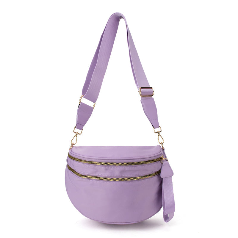 La Borsa a Tracolla Solida Avril | Crossbody Sling Bag