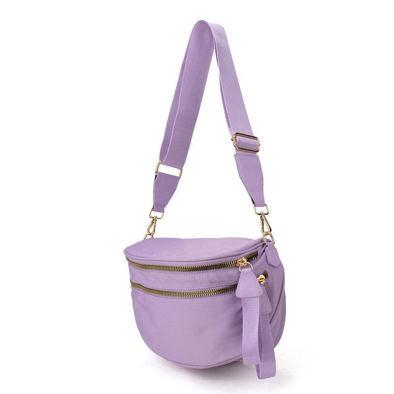 La Borsa a Tracolla Solida Avril | Crossbody Sling Bag