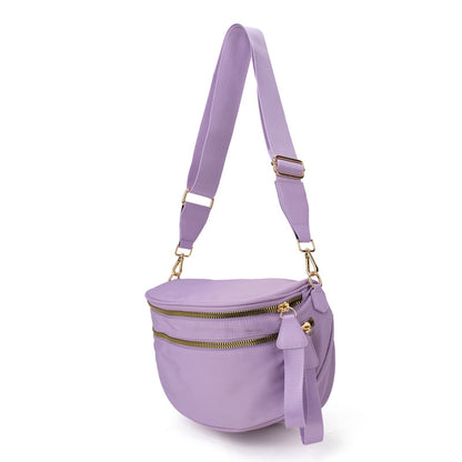 La Borsa a Tracolla Solida Avril | Crossbody Sling Bag