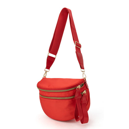 La Borsa a Tracolla Solida Avril | Crossbody Sling Bag