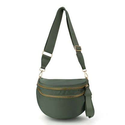 La Borsa a Tracolla Solida Avril | Crossbody Sling Bag