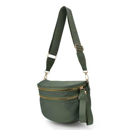 La Borsa a Tracolla Solida Avril | Crossbody Sling Bag