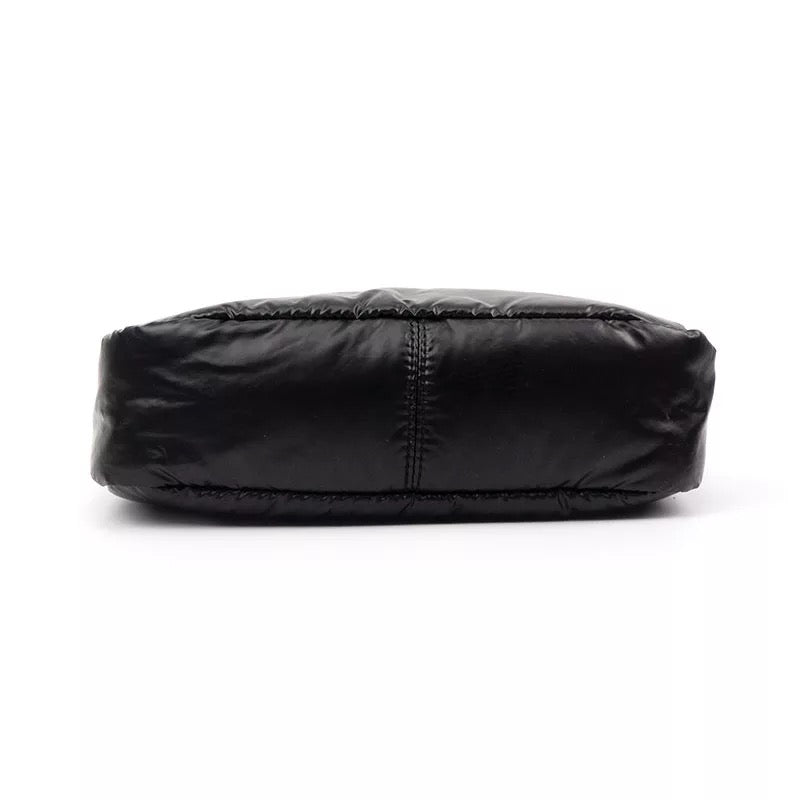 Carina Puffer Crossbody - Silver